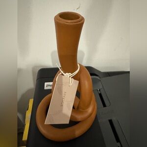 Twisted Resin candle holder